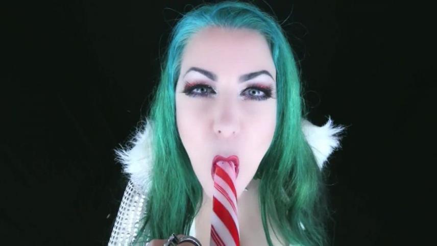 Goddess Zenova in Candy Cane Mind Fuck JOI