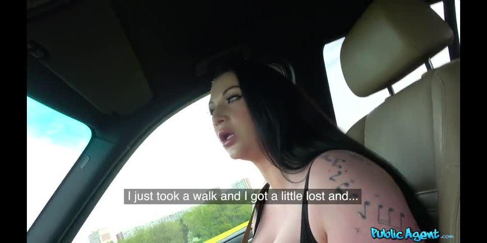 Reigns in Big tits blowjob and fuck in woods