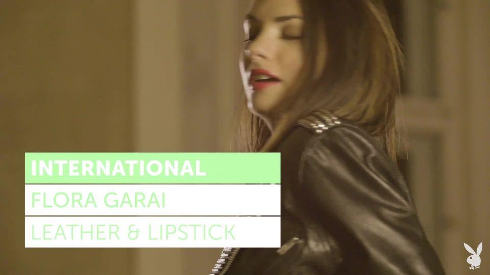 Flora Garai – Leather & Lipstick