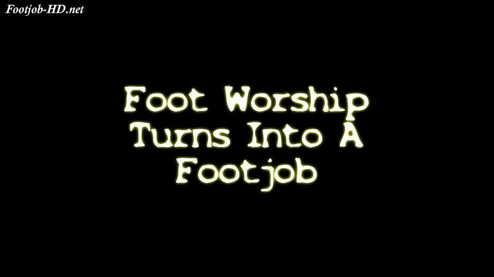 Foot Worship Turns Into A Footjob – Ivy Secret