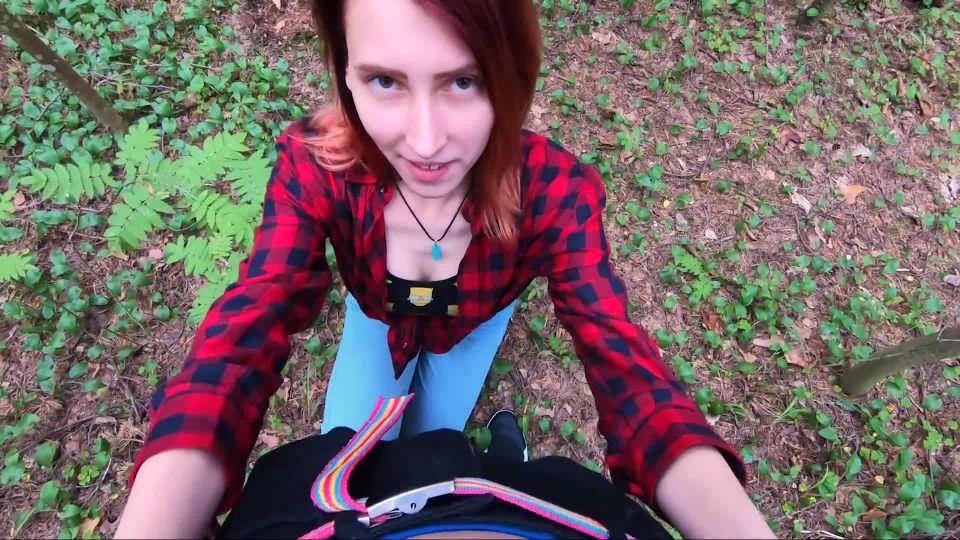 Elin Flame in 009 Public Sex and Blowjob in Forest- Extreme Sex, Lot of Adrenaline Sperm