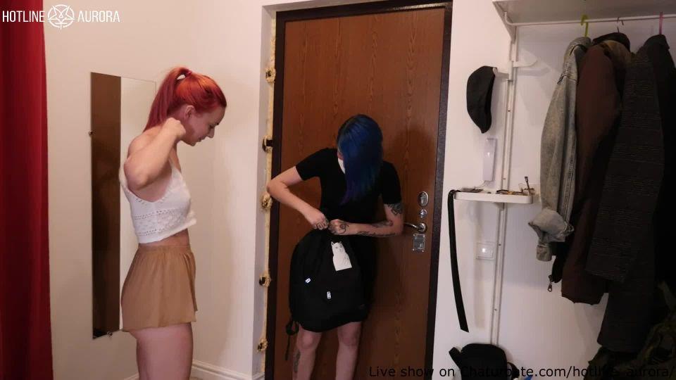 Hotline Aurora in 014 Girlfrengs Ass to Mouth Strap-on Sex
