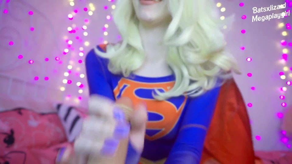 044 Supergirl trying to Save Town by Sucking Dick and Fucking Ass with Fingers Elisabeth Weir