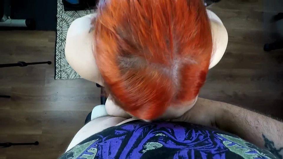 MinaDemonic in Submissive Redhead Goth Teen Hardcore Facefuck POV