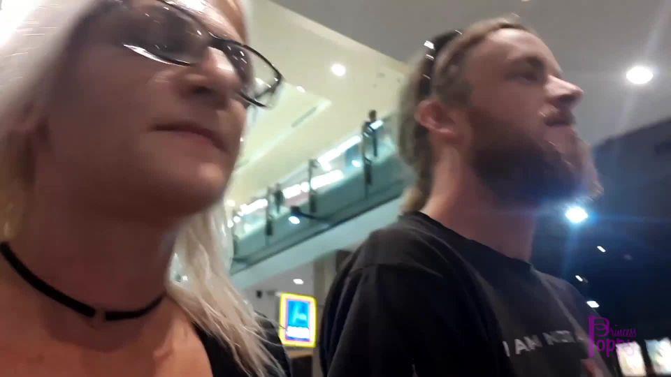 PRINCESS POPPY in My INFAMOUS First Cumwalk In A VERY Busy Mall – Cum Dripping Everywhere! – $42.00